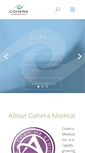Mobile Screenshot of coheramedical.com